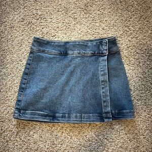 Garage Denim Mini Skort